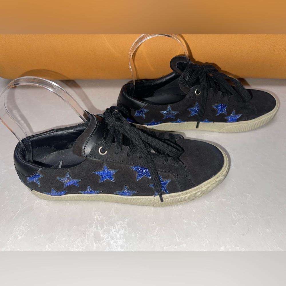 Saint Laurent Star Court Classic Sneakers - Picture 3 of 11